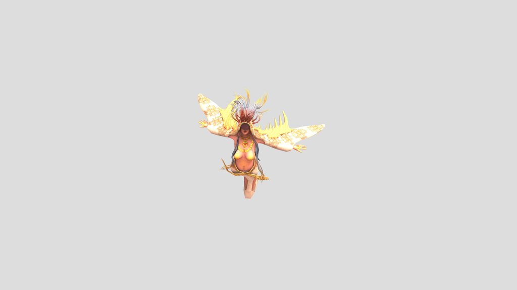 Fantasy Wind Nomadic Heroine