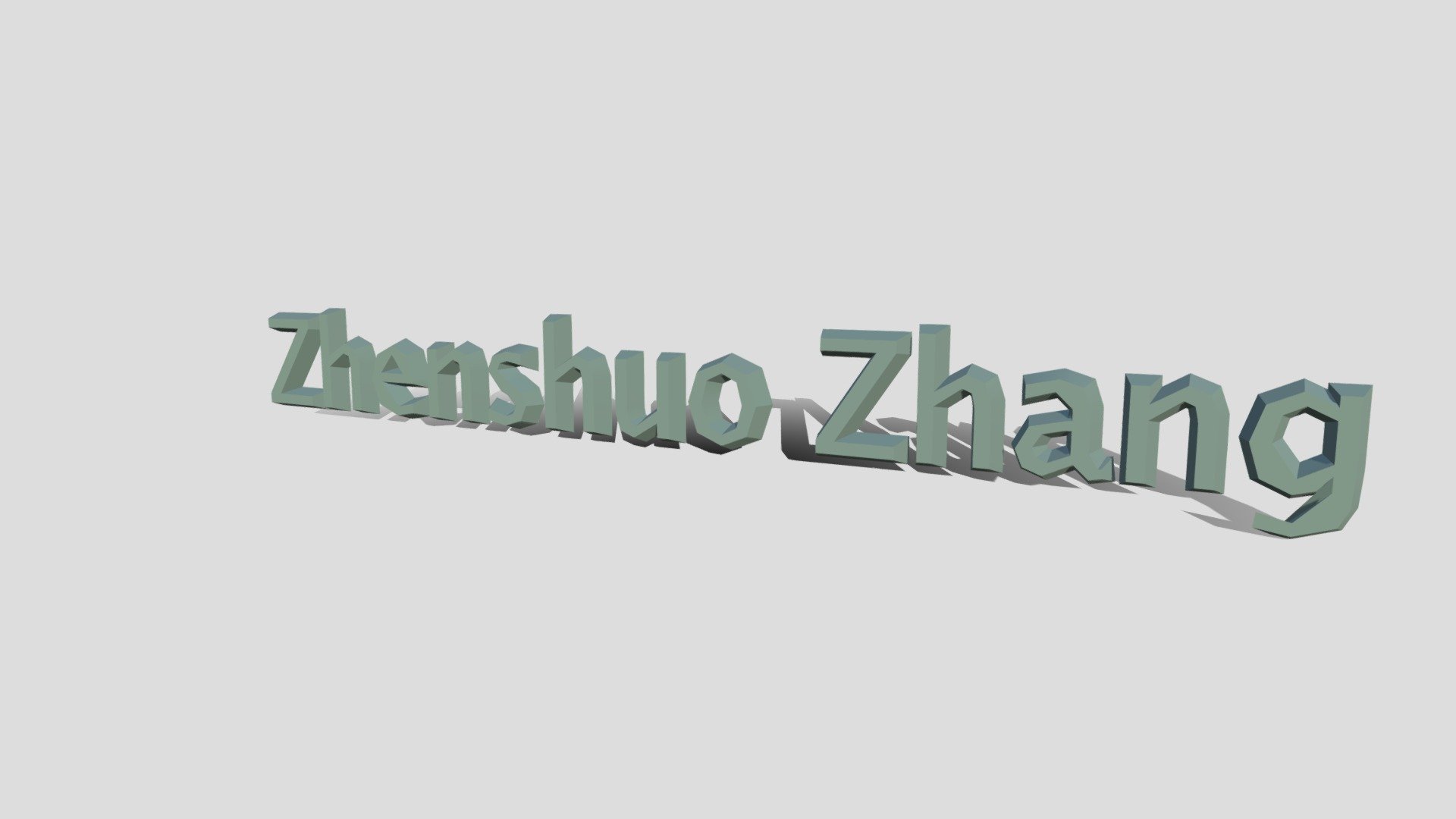 CGT116-A1- Zhenshuo Zhang