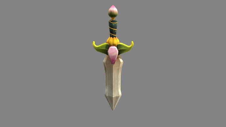 Lily Sword 3D Model