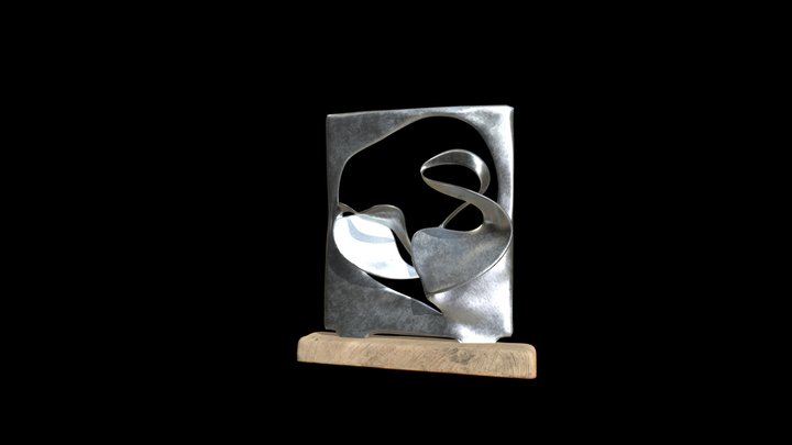 Sobre un plano 3D Model