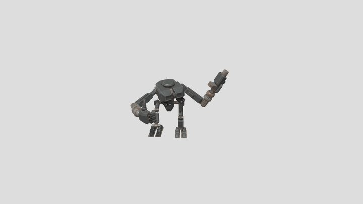 2DAE07_BotMaterials 3D Model