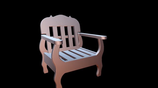 Mueble estilo magdaleno 3D Model
