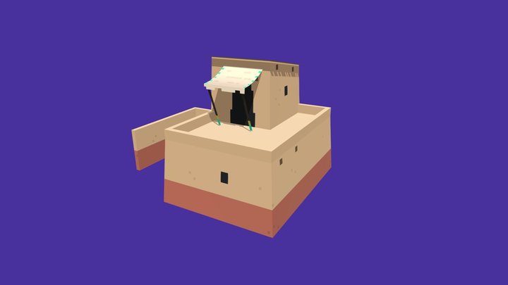 Antique house 3D Model