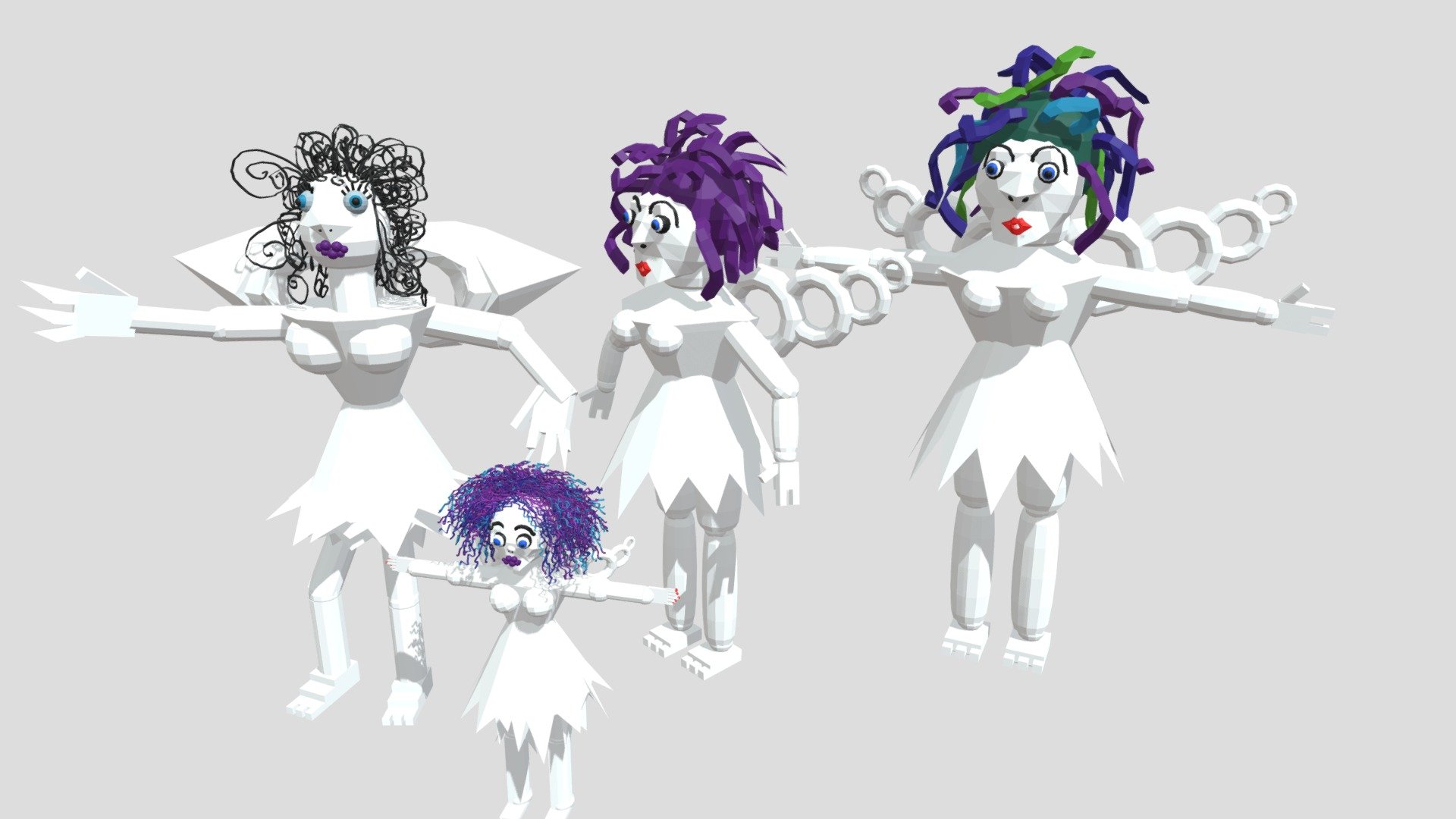 Robot Faeries Four