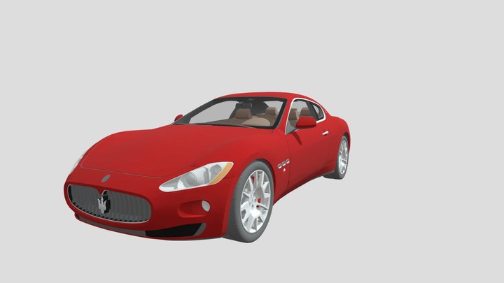 2008 Maserati Gran Turismo – Modèle 3D gratuit STL