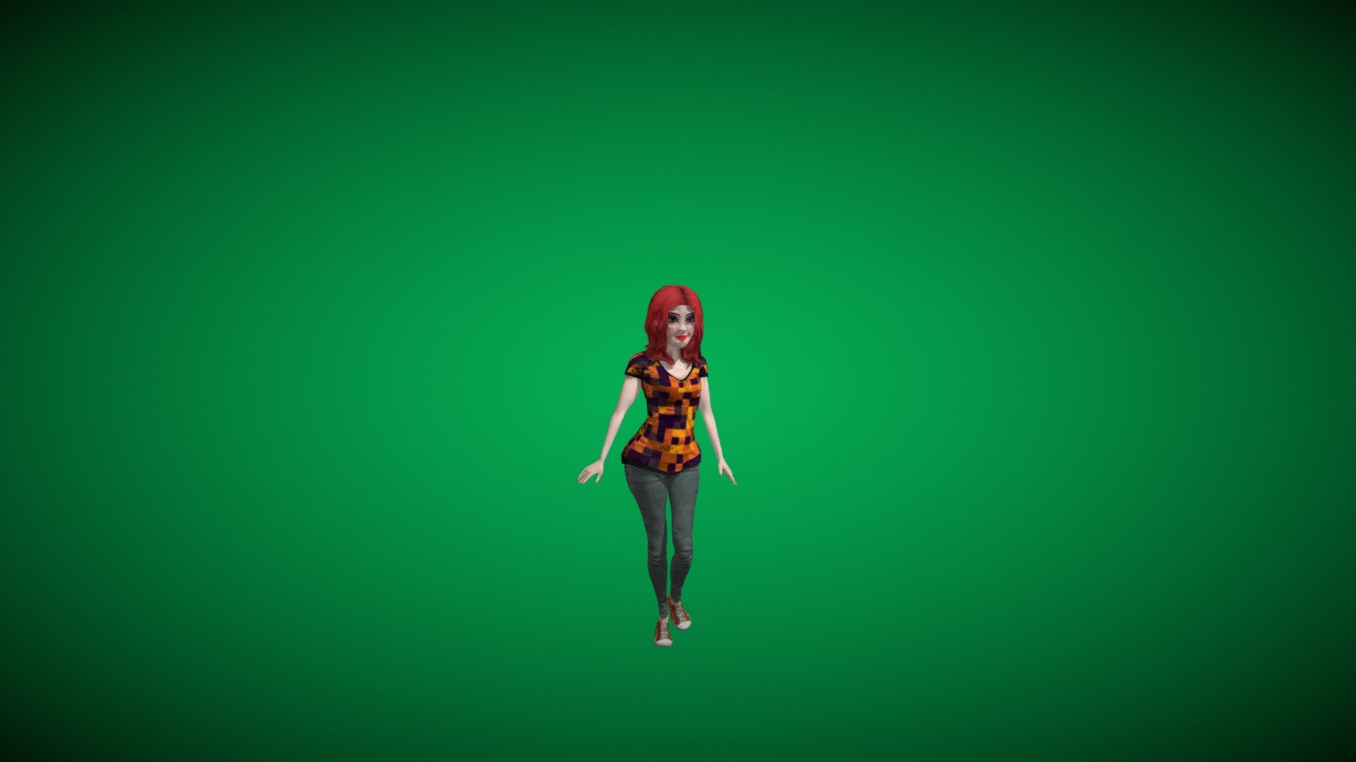 Arabella Walking.