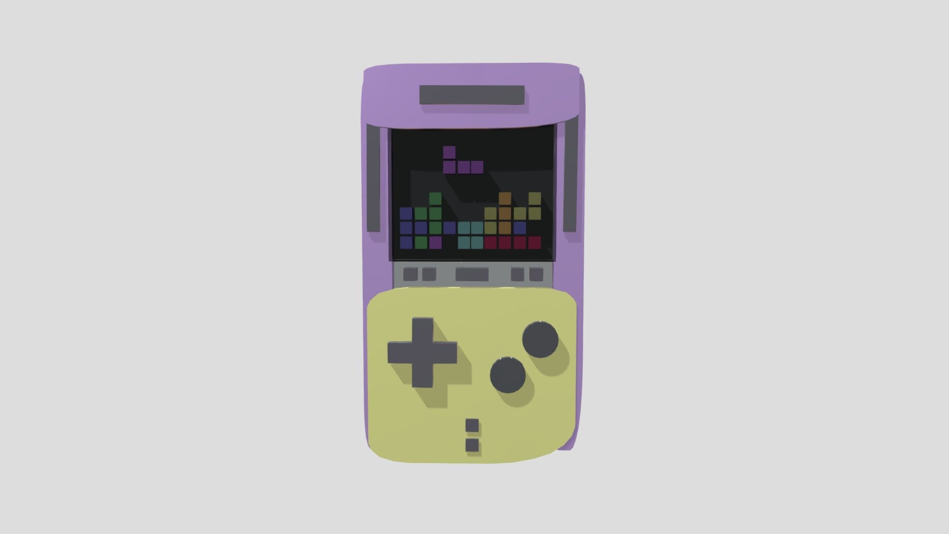 Gameboy 3D Modelo SLIM
