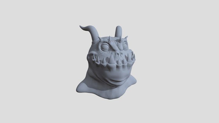 Evil Sculpting 3D Model