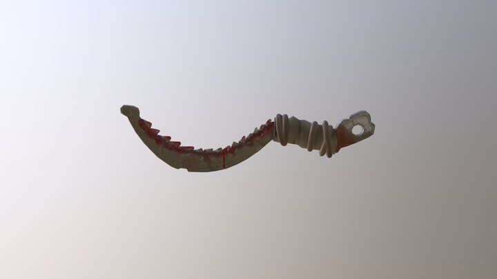 Sharktooth Saw 3D Model