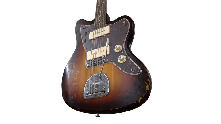 60's JAZZ MASTER 3D Model