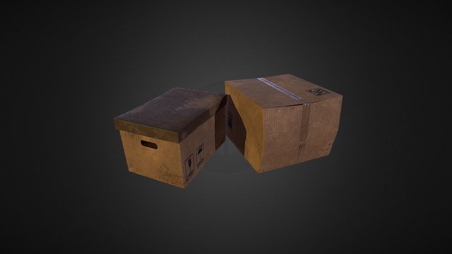 Box Assets 3D Model