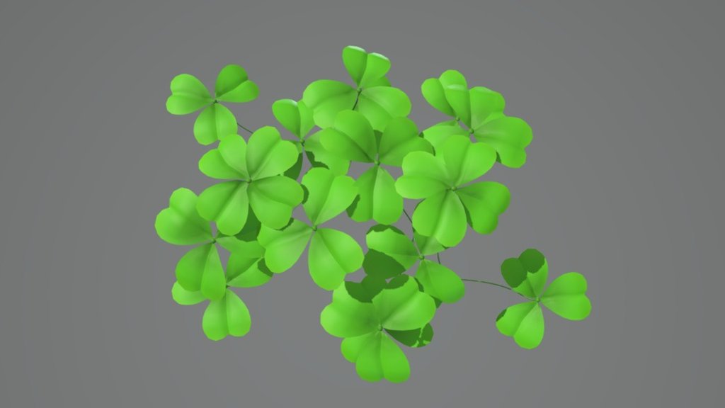 Cỏ Ba Lá - 3D model by LeVanTuan [c78574a] - Sketchfab