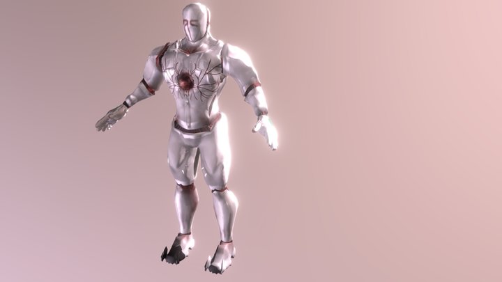 Flesh Robot 3D Model