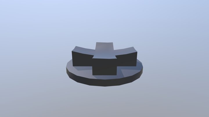 Directional Pad 3D Model