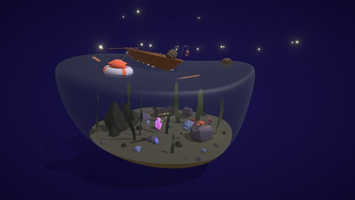 sea blob 3D Model