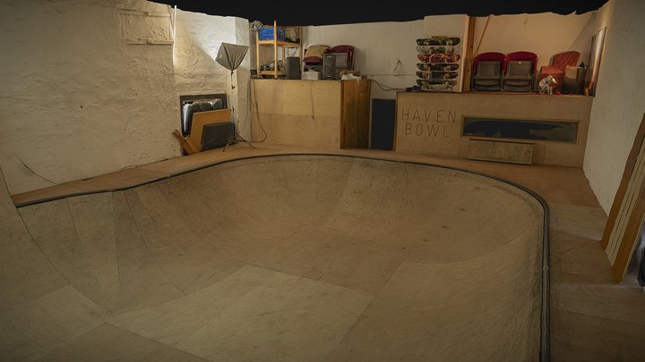 Interior do armazém interno do Skate Park Modelo 3D $199 - .max .fbx .obj -  Free3D