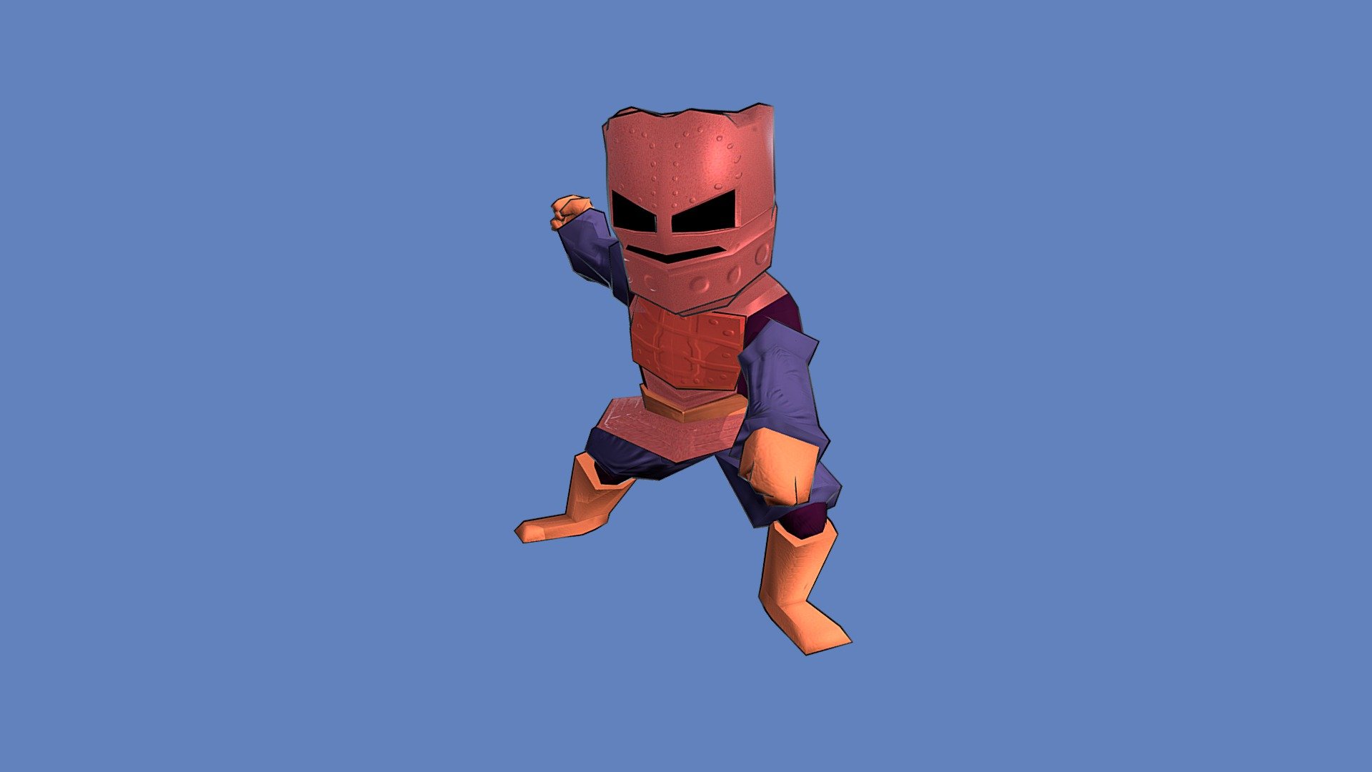 Knight Low Poly