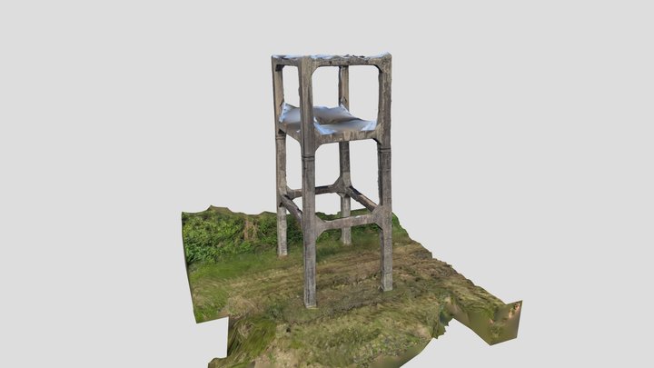 装荷線輪用櫓(曇) 3D Model