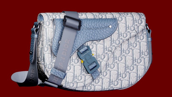 Bolso Messenger Saddle Jacquard