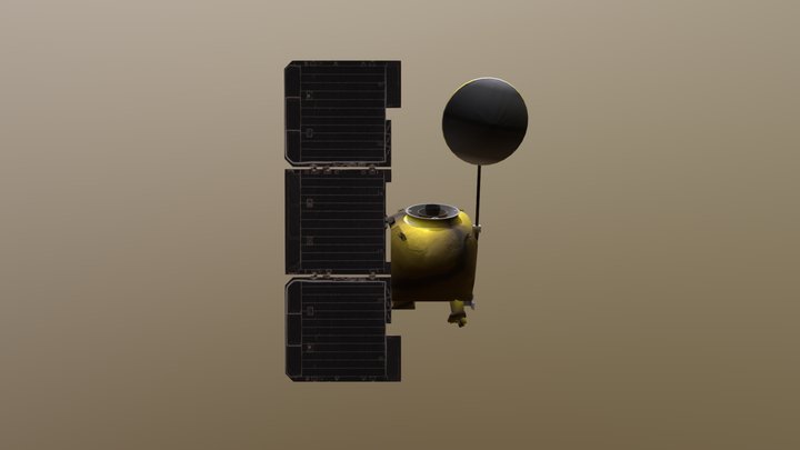 Mars Climate Orbiter 3D Model