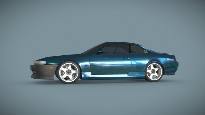 Nissan 240SX S14 Zenki 3D Model