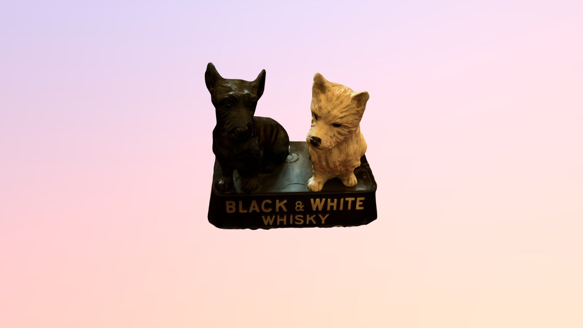 Black and white 3D model by diageoarchive [c78d1e9] Sketchfab