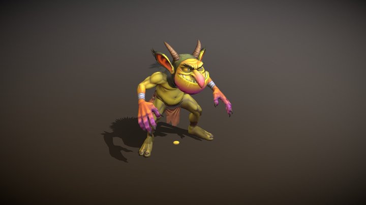 Goblin Animation 3D Model