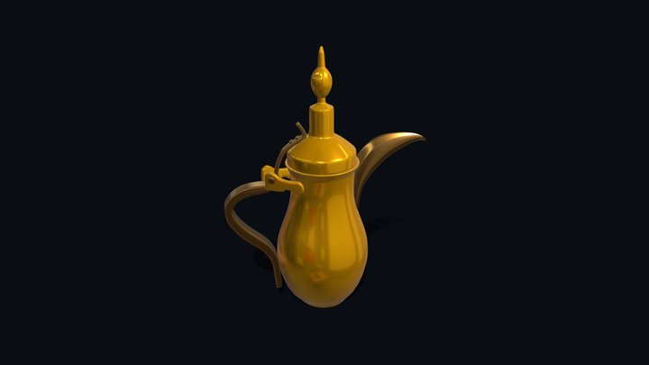 Dallah 1.0 | دلة  |arabic coffee pot 3D Model