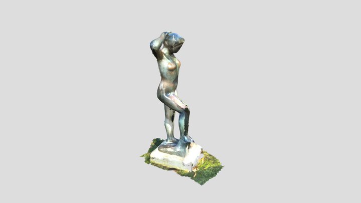 Woman Statue Classical 3D Model