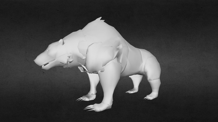 Bear Idle1 3D Model