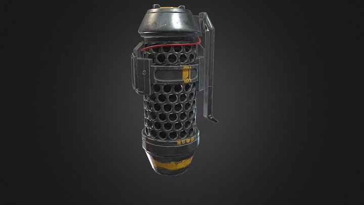 0229_手榴彈 3D Model