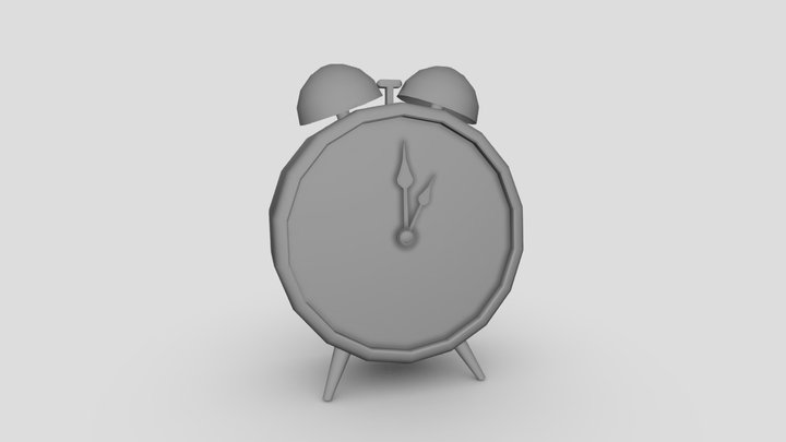 Ct4012 - Alarm Clock 3D Model