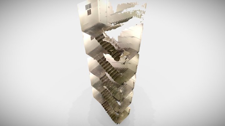 Stairs 3D Model