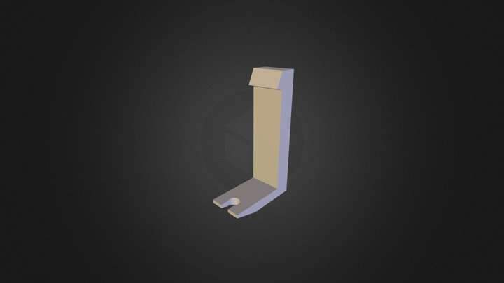 Monitor Clip 3D Model