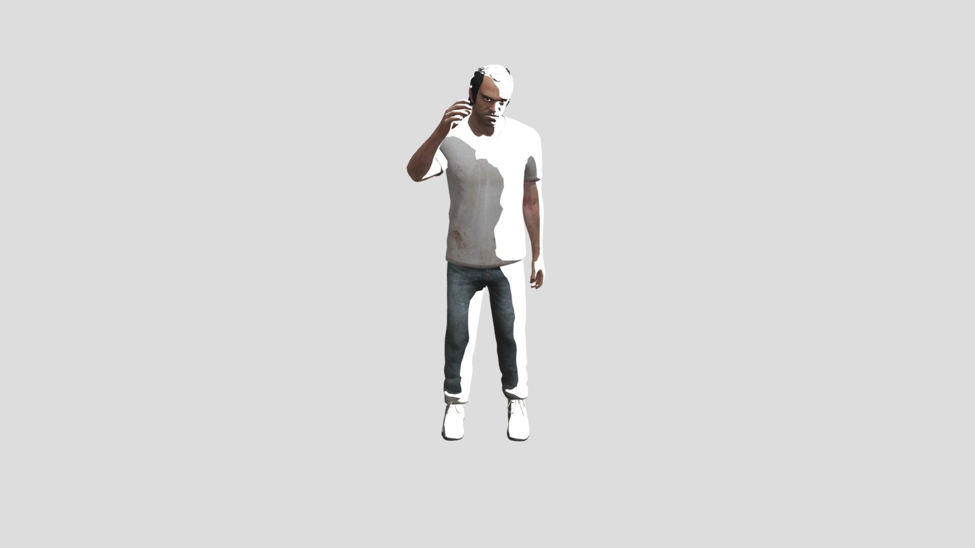 Trevor (Mouth only posable) - 3D model by Kryph [c792ee4] - Sketchfab