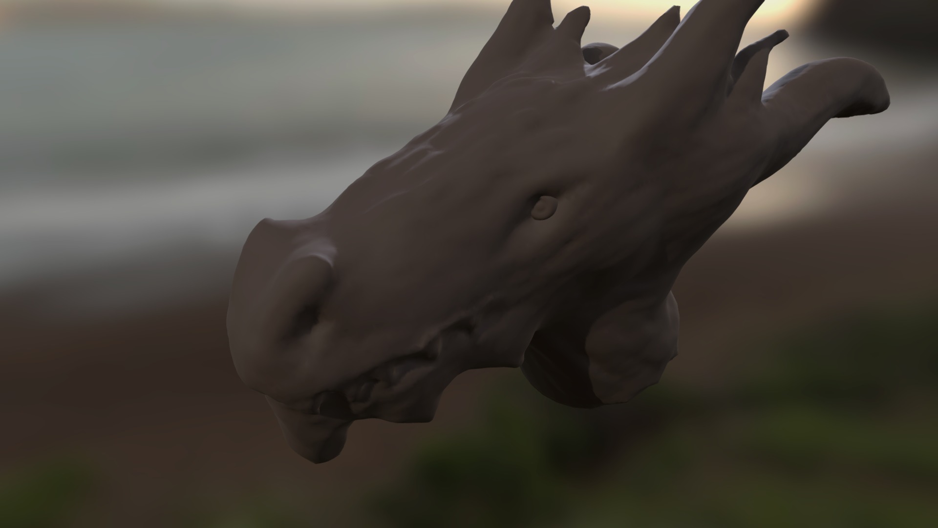 Dragon Head - 3D model by runend artworks (@faqih11) [c79382a] - Sketchfab