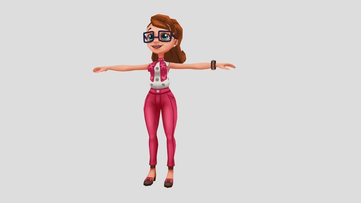 Girl 3D Model