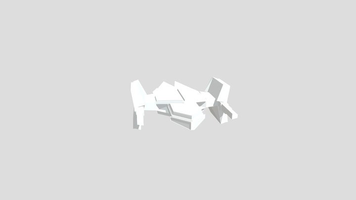 Spaceship 3D Model