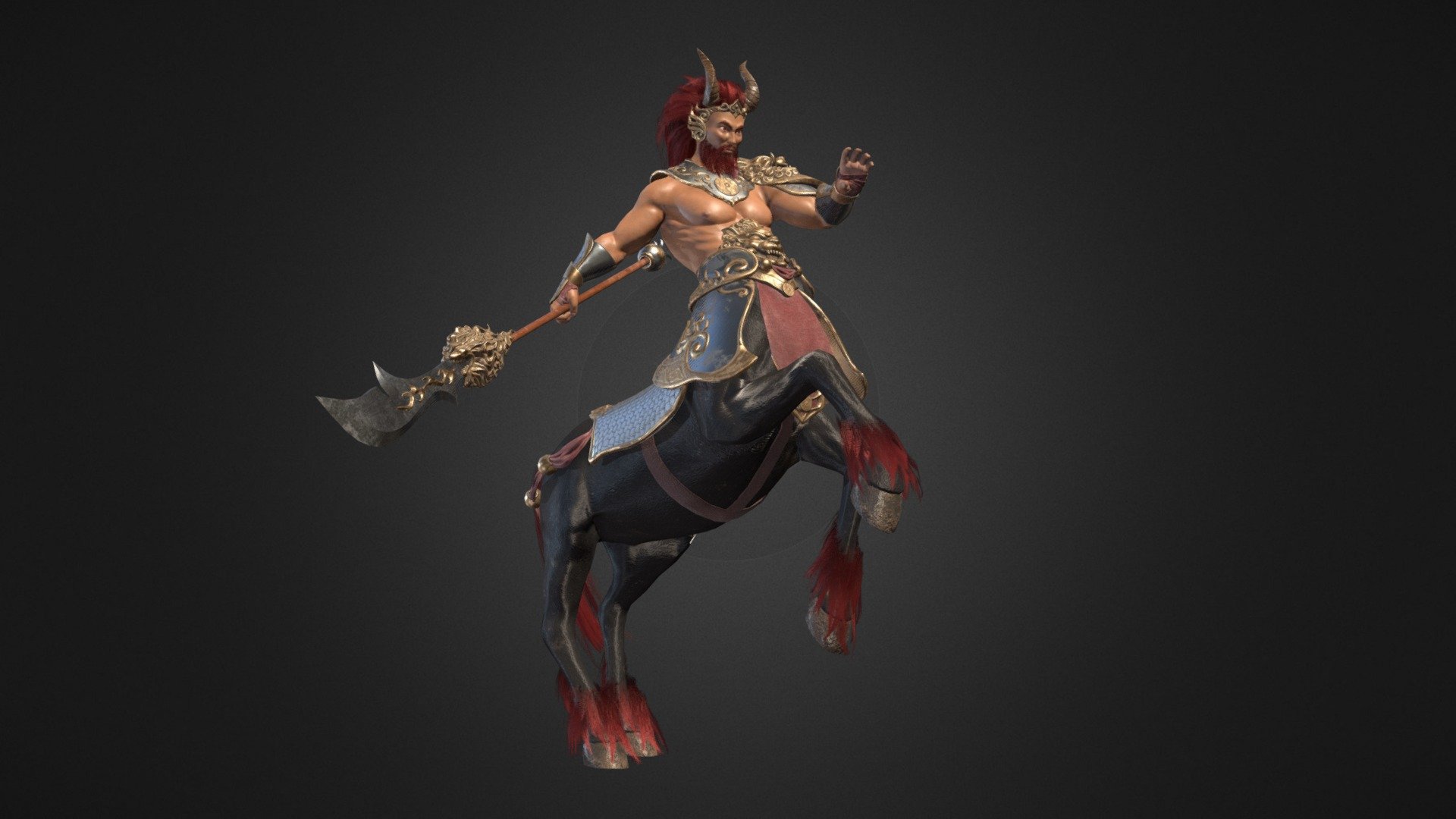 Centaur Warrior - Game Res