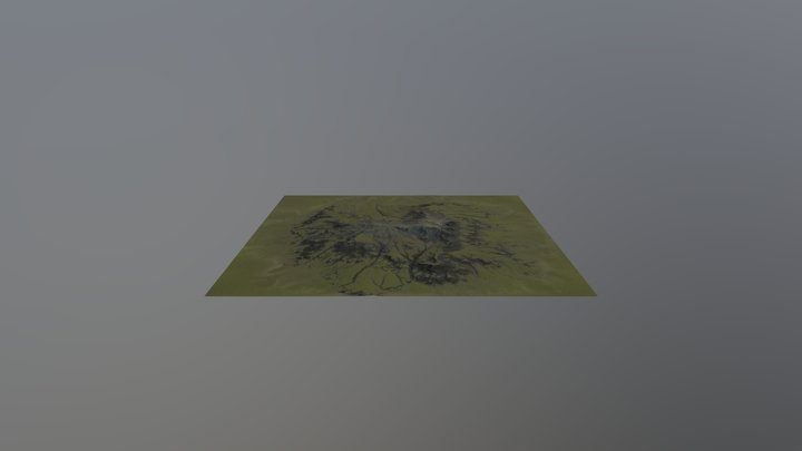 Iceland Style mountain 1 – Free 3D Model STL