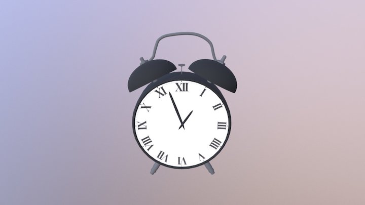 Alarm Clock 3D Model