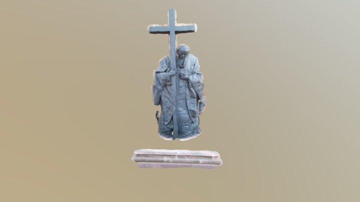 Papież 3D Model