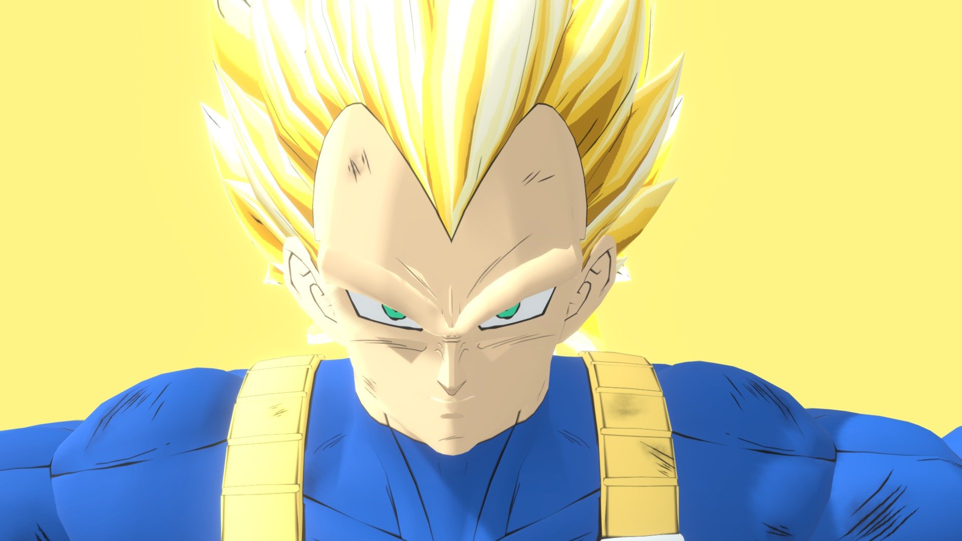 DBFZ SSJ3 VEGETA DAIMA - Download Free 3D model by 20062020year ...