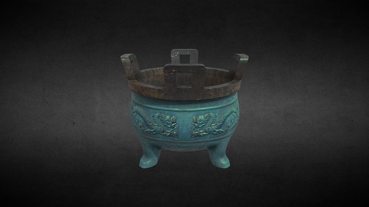 Chinese Ding 3D Model
