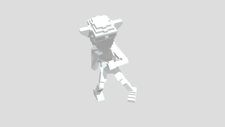 Retro 3D Model