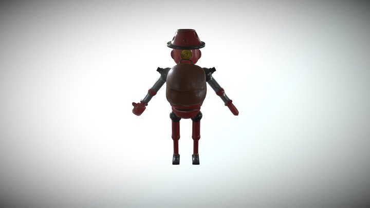 Random Robot 3D Model