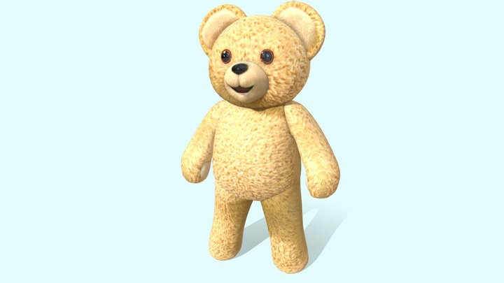 Snuggle Bear - L'ourson Cajoline 3D Model