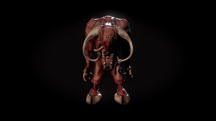 Retchin Horror 3D Model