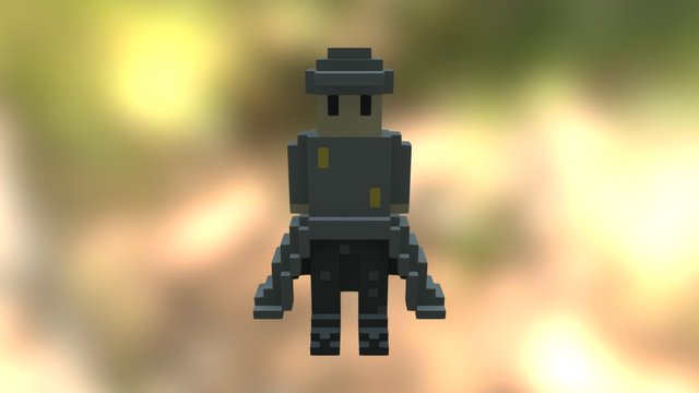 Agent 0 3D Model