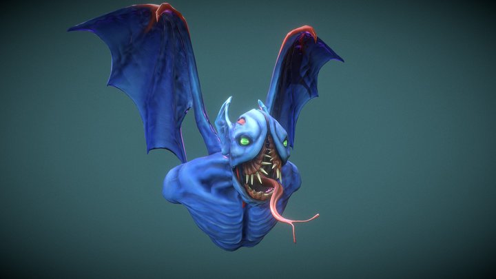 Dota 2 - NightStalker 3D Model
